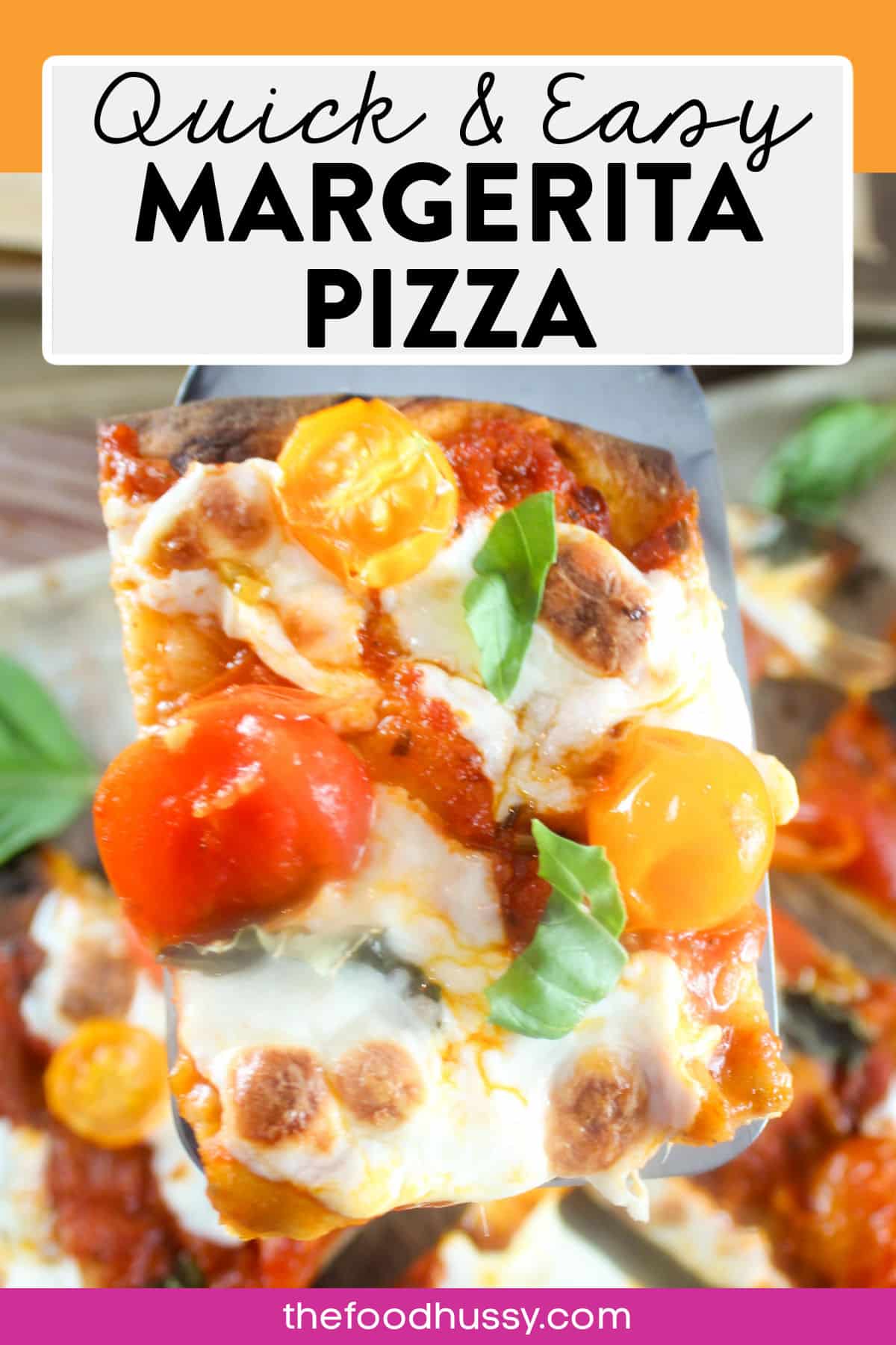 Neapolitan Margherita Pizza is the epitome of freshness! But this is the quick and easy way to make it - we take a shortcut with naan flatbread but still use fresh tomatoes and fresh mozzarella! via @foodhussy