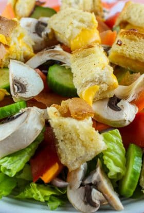 grilled cheese salad