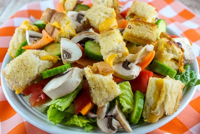 grilled cheese salad