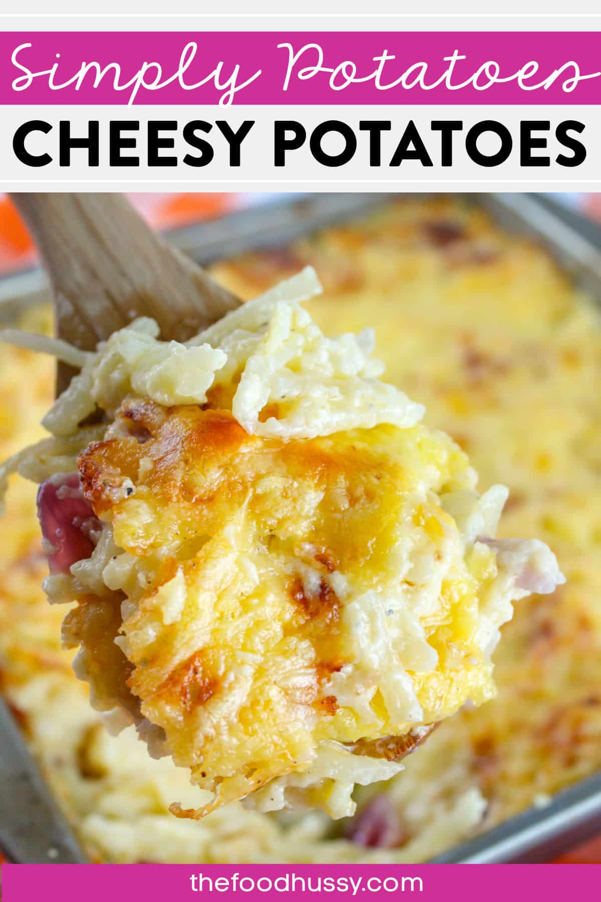 These Simply Potatoes Cheesy Potatoes are a fun take on classic cheesy potatoes but with a Swiss cheese twist! Jarlsberg cheese and red onions add an extra bite to this traditional dish! via @foodhussy