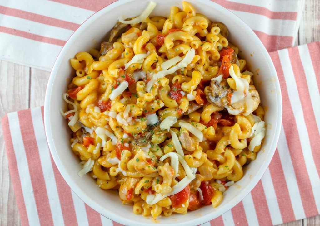Cheesy Chicken Pasta