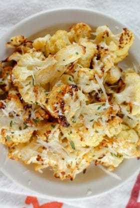 Air Fryer Roasted Cauliflower