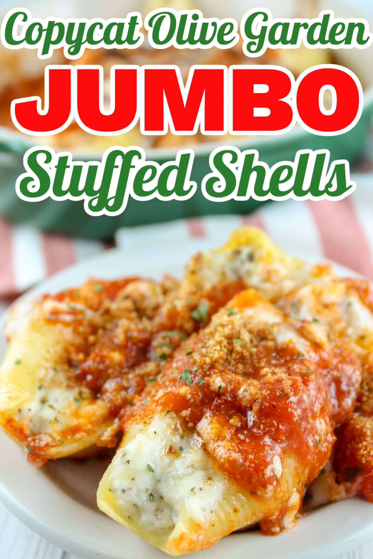 Olive Garden Stuffed Shells are one of their most popular dishes and one of my most popular recipes! They're cheesy, saucy and delicious - plus - easy to make!  via @foodhussy