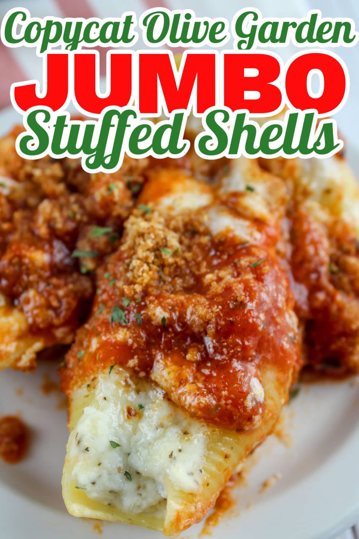 Olive Garden Stuffed Shells are one of their most popular dishes and one of my most popular recipes! They're cheesy, saucy and delicious - plus - easy to make!  via @foodhussy