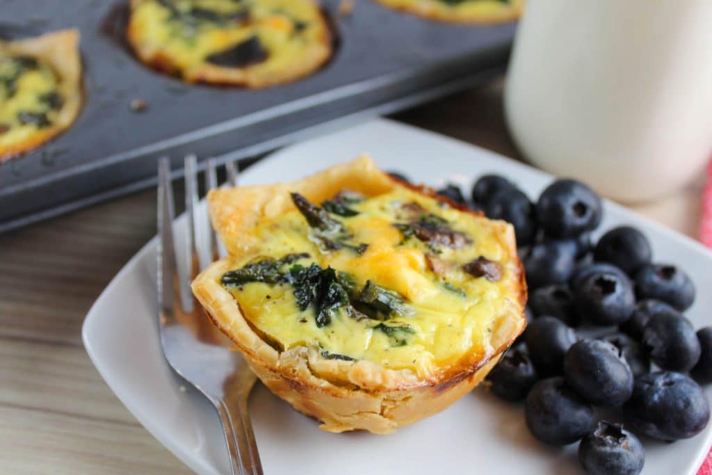 Vegetable Mini Quiches