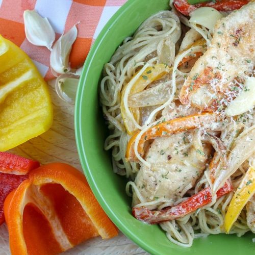 Copycat Olive Garden Chicken Scampi