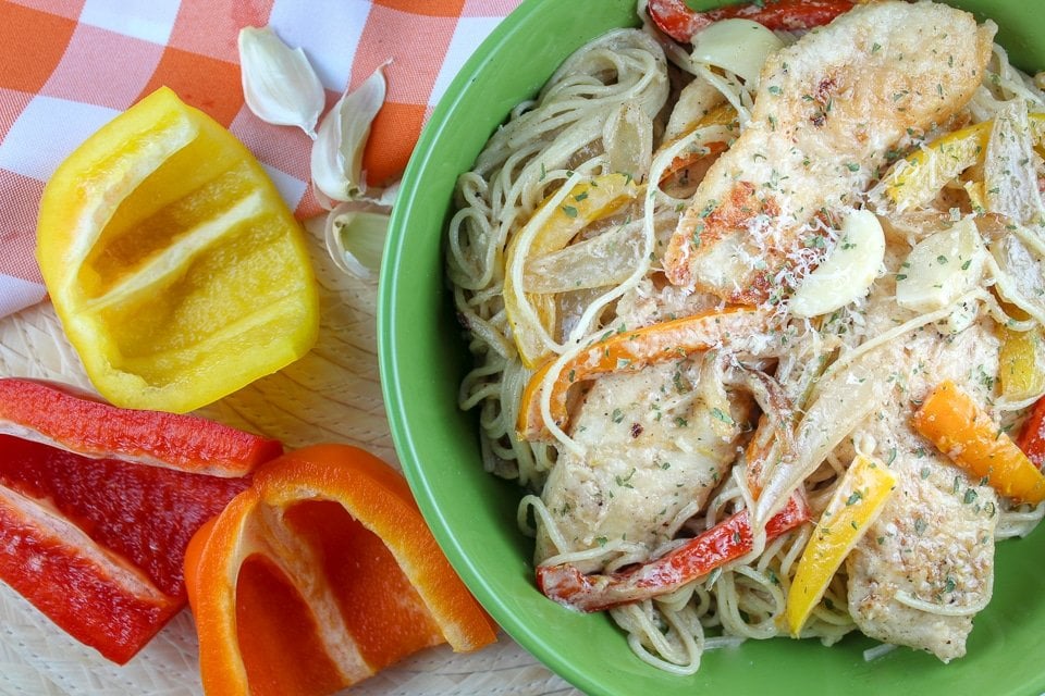 Copycat Olive Garden Chicken Scampi