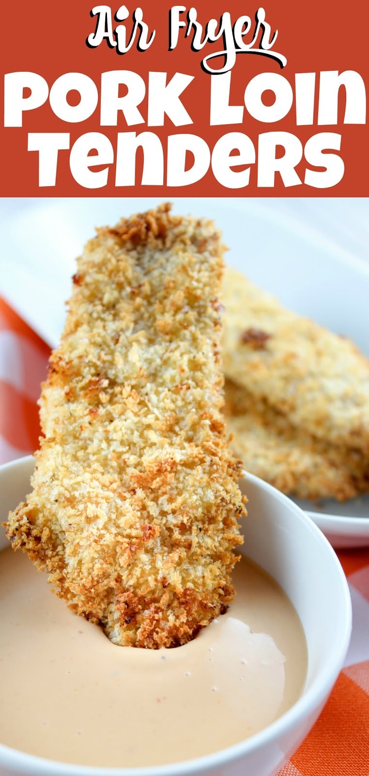 An Iowa Breaded Pork Tenderloin Sandwich should have the pork patty as big as your head! These pork tenderloins might not be quite as big as the ones back home – but in the air fryer they’re super simple!  
 via @foodhussy