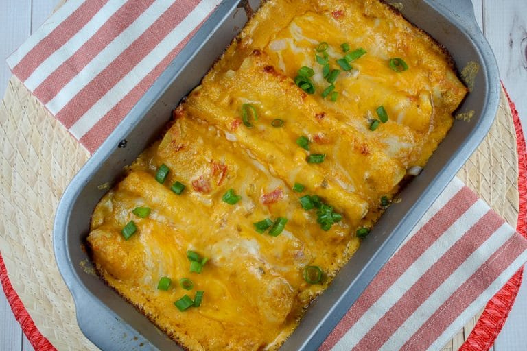 Copycat Carlos O’Kelly’s Cheese & Onion Enchiladas