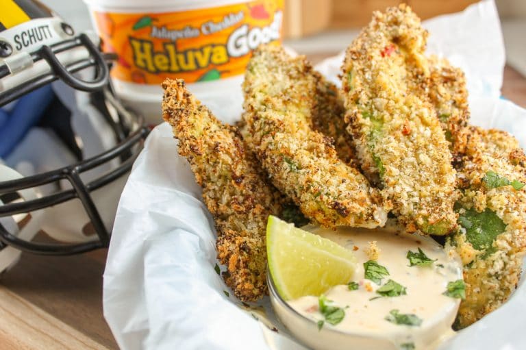 Air Fryer Jalapeno Cheddar Avocado Fries