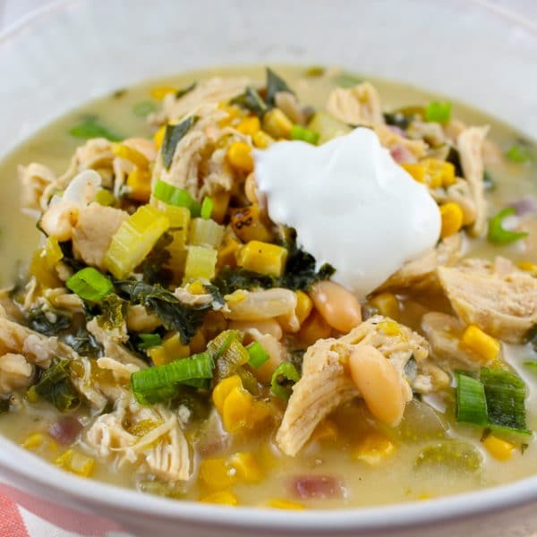 Weight Watchers White Chicken Chili - The Food Hussy