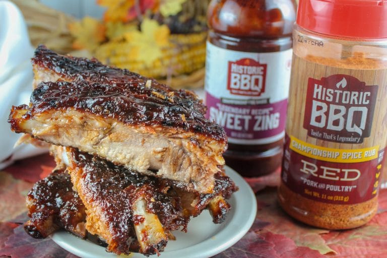Oven Baked Barbecued Spare Ribs