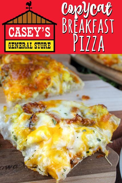 Casey’s Breakfast Pizza is an Iowa staple. This Copycat recipe is dead-on!!! I make it all the time - it brings me a taste of home.  via @foodhussy