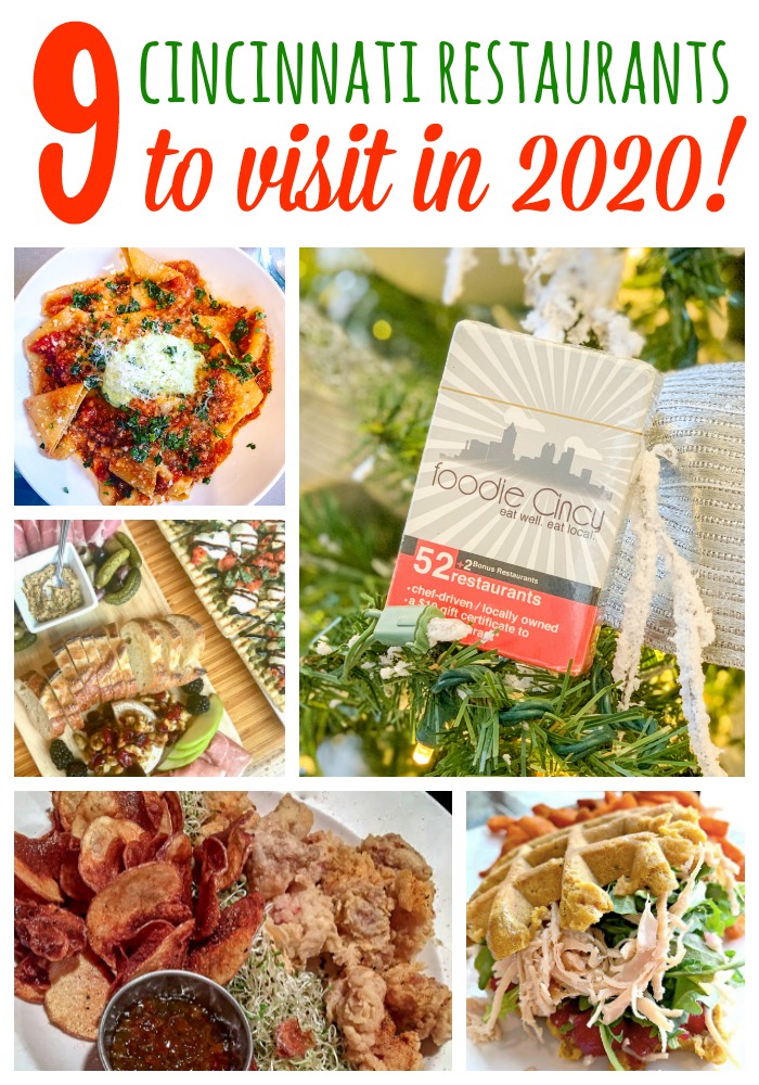 9 Cincinnati Restaurants to Visit in 2020!