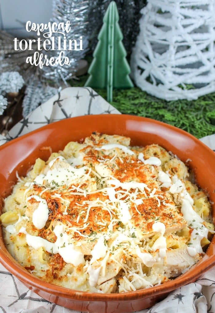 Olive Garden has done it again! They introduced their new Oven Baked Pastas and I had to make one! I chose the Tortellini Alfredo with Grilled Chicken. I even found the actual OG alfredo recipe and it’s spot on! This recipe is so delicious and comforting! It’s perfect for a chilly winter night! via @foodhussy