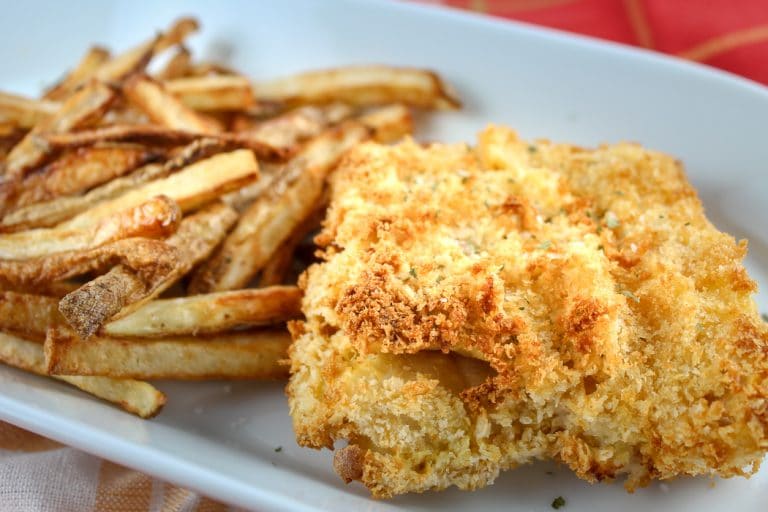 Healthy Air Fryer Fish & Chips