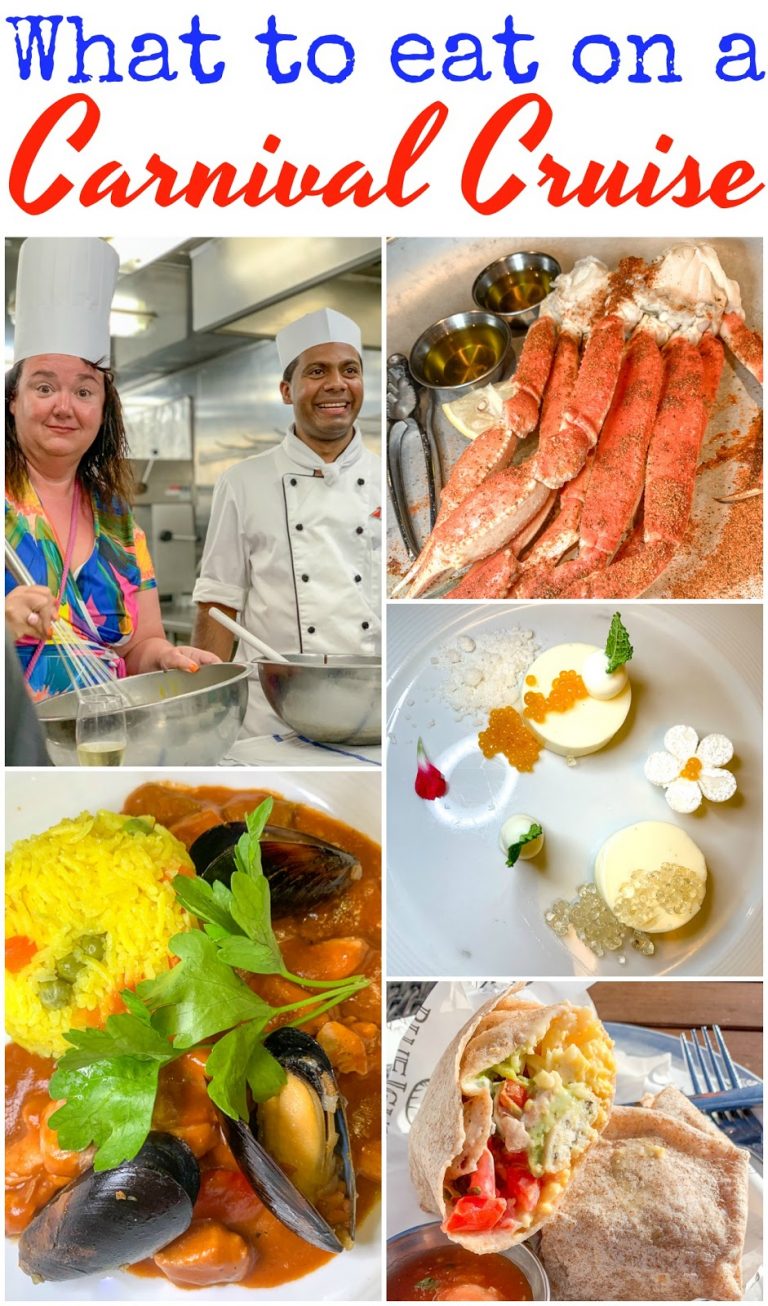 Carnival Cruise Food Reviews