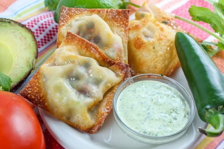 Copycat Cheesecake Factory Avocado Egg Roll Wontons