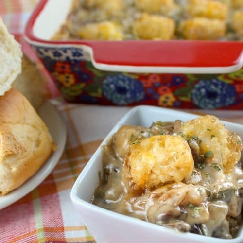 Vegetarian Tater Tot Casserole