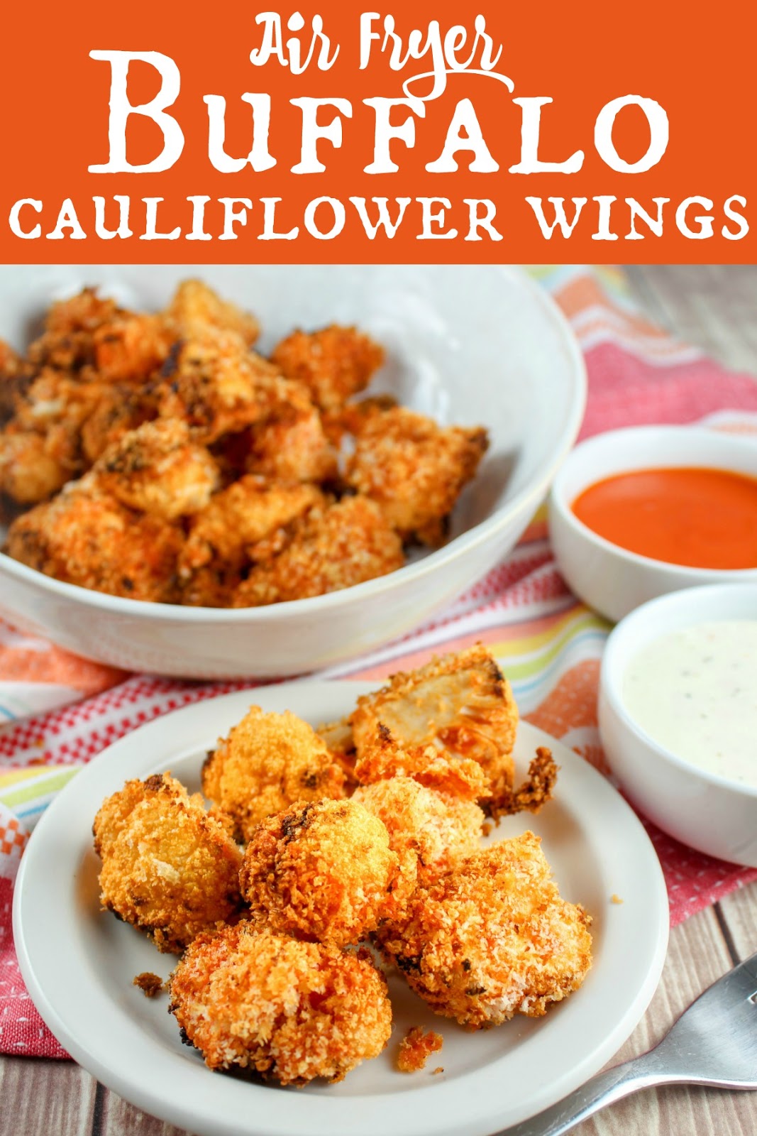 Recently I tried Buffalo Cauliflower Wings at a wing shop – and loved them so much – I came home and decided to make my own. These cauliflower hot wings are spicy and delicious! It’s a great healthy way to enjoy hot wings without the fat and calories!
 via @foodhussy