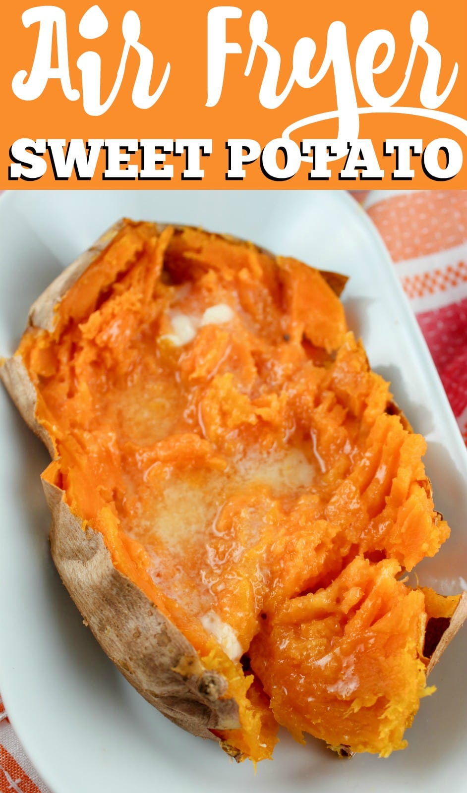 Air Fryers make every job quicker and easier. Sweet potatoes are one of my favorites and they no longer take an hour to bake! 25 minutes to the table!
 via @foodhussy