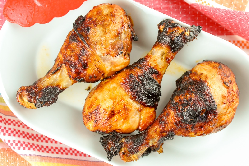 Air Fryer Tandoori Chicken Legs - A Cedar Spoon