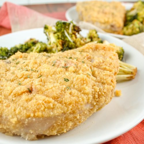 Breaded Oven Baked Pork Chops