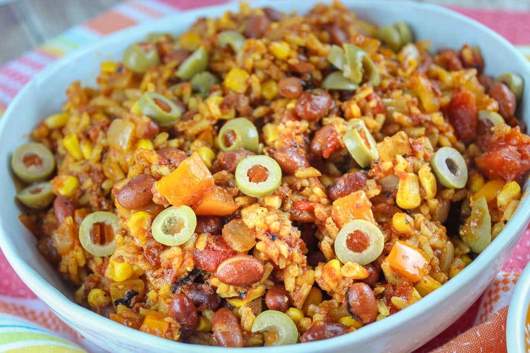 spanish rice & beans