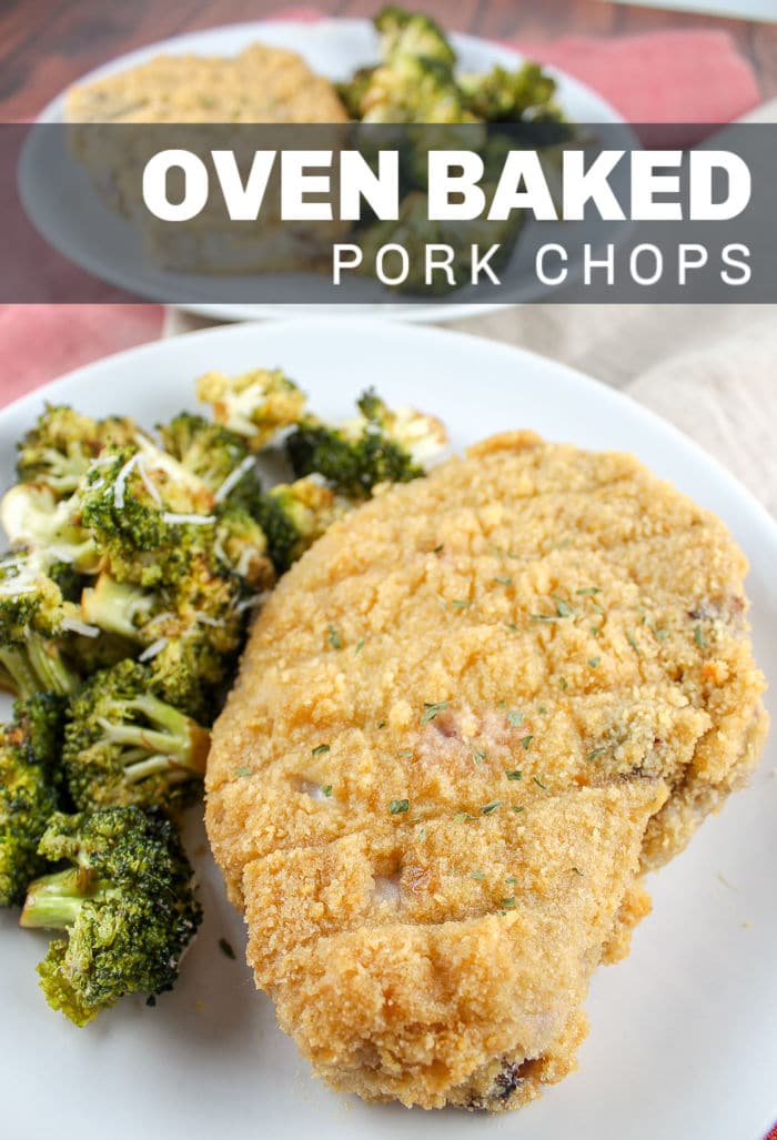 Breaded Oven Baked Pork Chops are so easy to make and they come out juicy and delicious every time! These are simple and no mess – I also have a secret tip for making them extra juicy!
 via @foodhussy