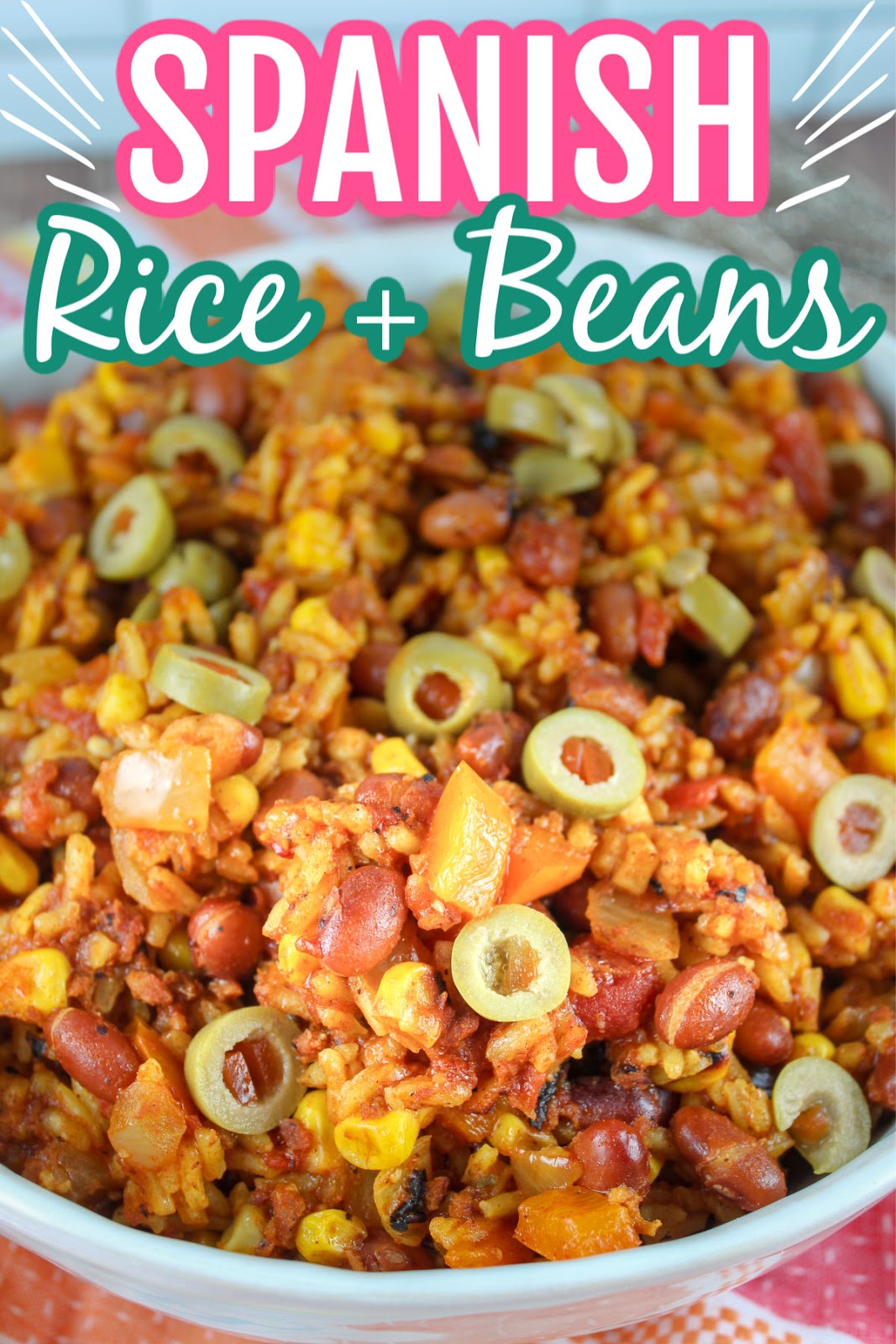 Spanish Rice and Beans is such a delicious meal and you can really customize it to your family’s tastes. I love mine with peppers, onions and lots of flavor! (garlic, cumin, paprika and more!)
 via @foodhussy