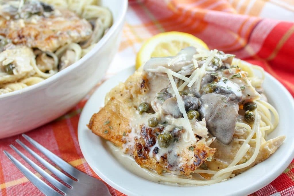 Copycat Cheesecake Factory Chicken Piccata