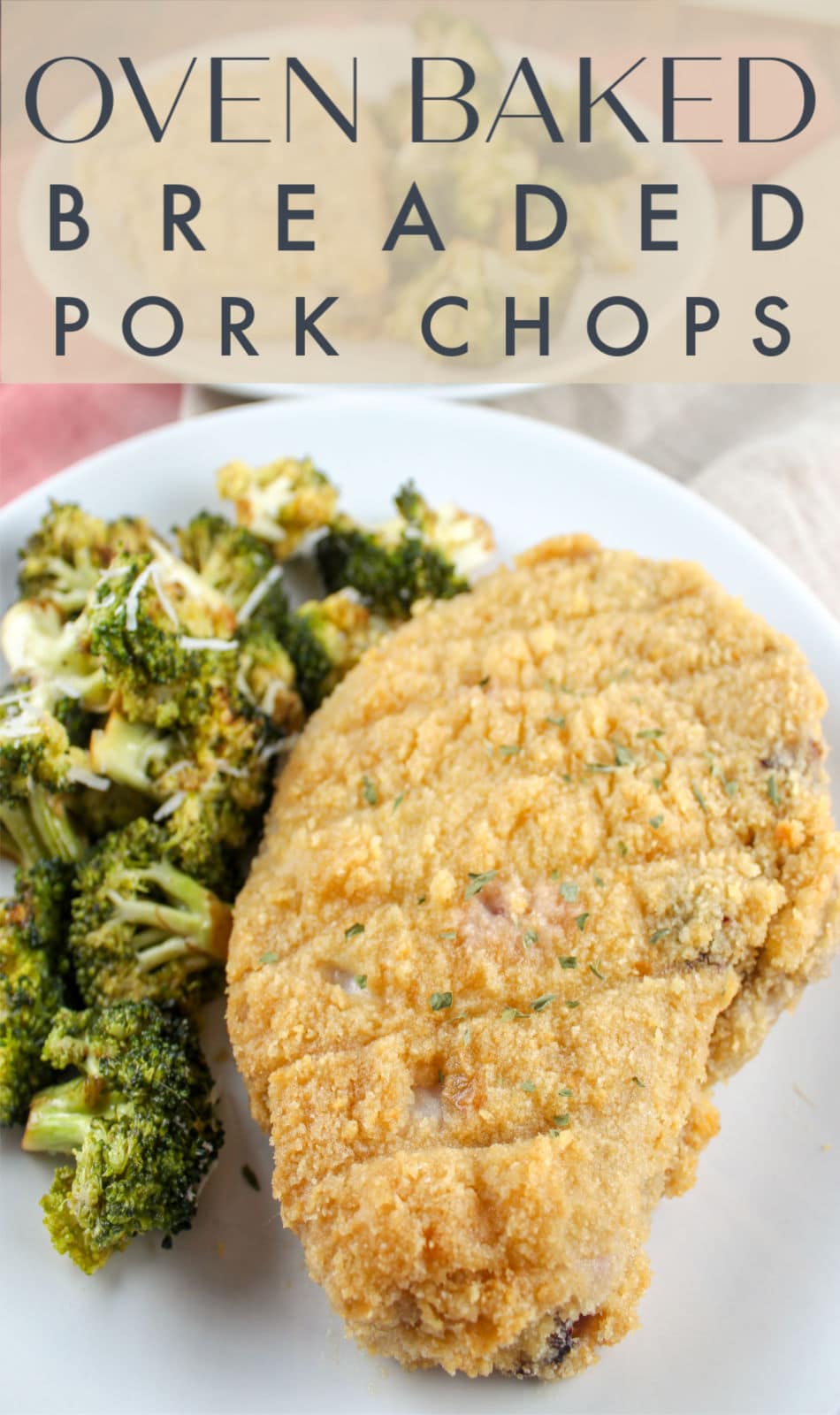 Breaded Oven Baked Pork Chops are so easy to make and they come out juicy and delicious every time! These are simple and no mess – I also have a secret tip for making them extra juicy!
 via @foodhussy