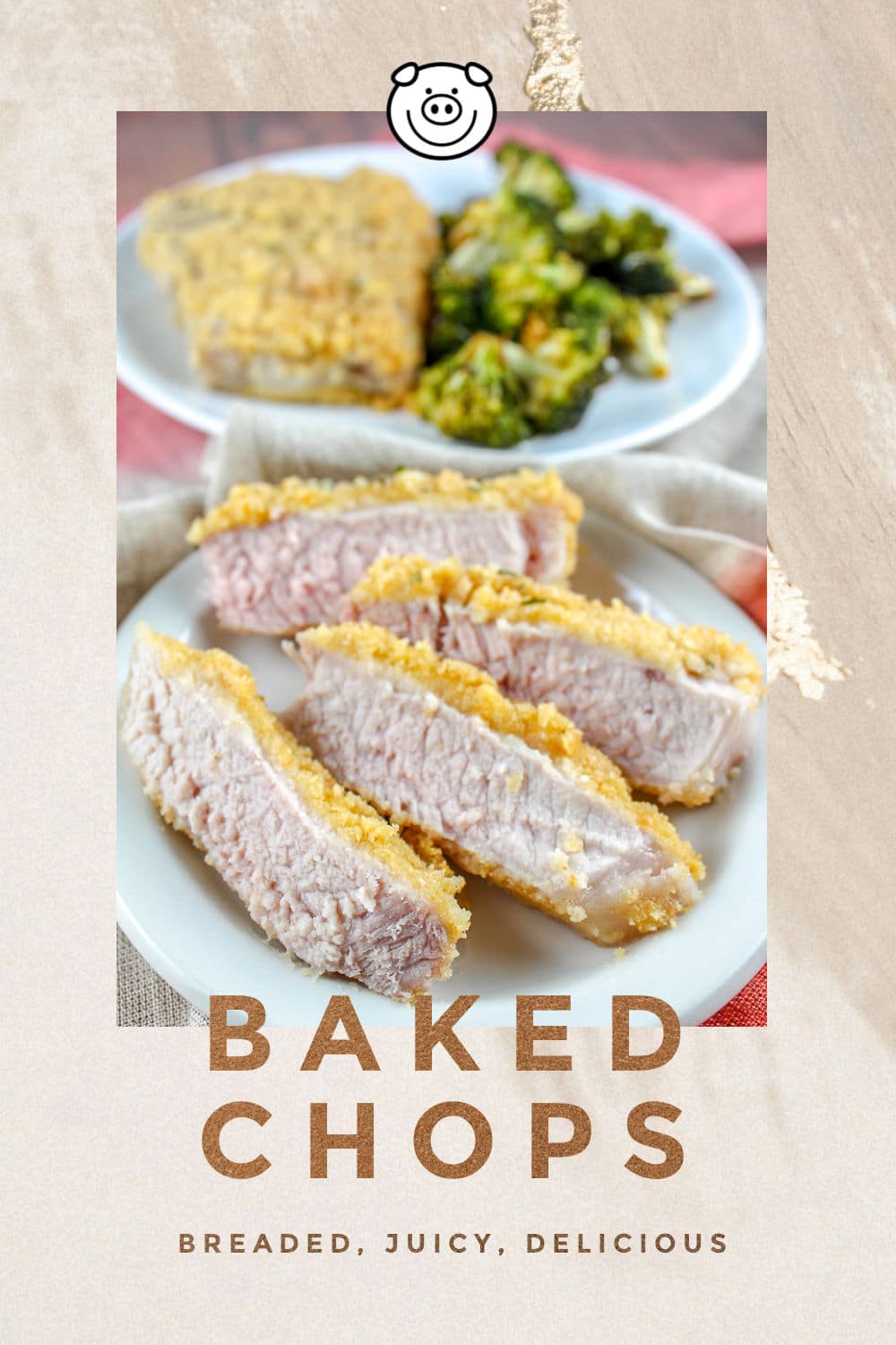 Breaded Oven Baked Pork Chops are so easy to make and they come out juicy and delicious every time! These are simple and no mess – I also have a secret tip for making them extra juicy!
 via @foodhussy