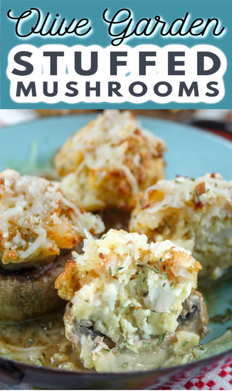 Olive Garden Stuffed Mushrooms are one of their most popular appetizers and surprisingly easy to make at home! These delightful bites are stuffed with shrimp & scallops, cheese and breadcrumbs.
 via @foodhussy