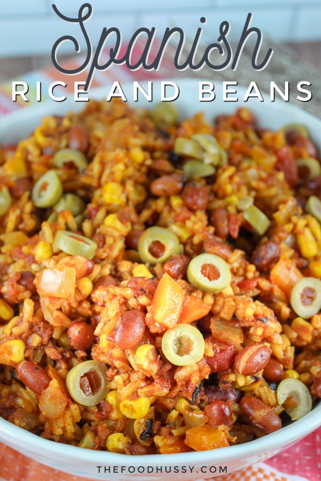 Spanish Rice and Beans is such a delicious meal and you can really customize it to your family’s tastes. I love mine with peppers, onions and lots of flavor! (garlic, cumin, paprika and more!)
 via @foodhussy