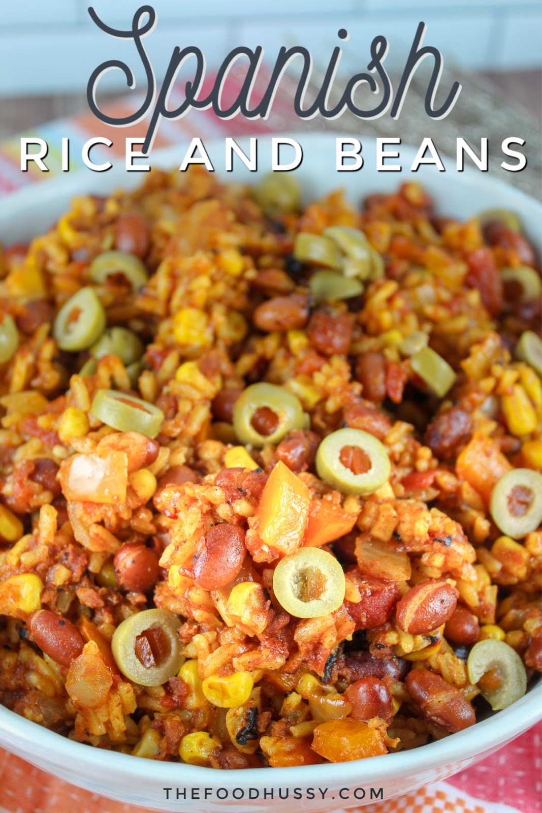 Spanish Rice and Beans is such a delicious meal and you can really customize it to your family’s tastes. I love mine with peppers, onions and lots of flavor! (garlic, cumin, paprika and more!)
 via @foodhussy