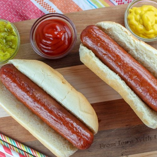 Air Fryer Hot Dogs