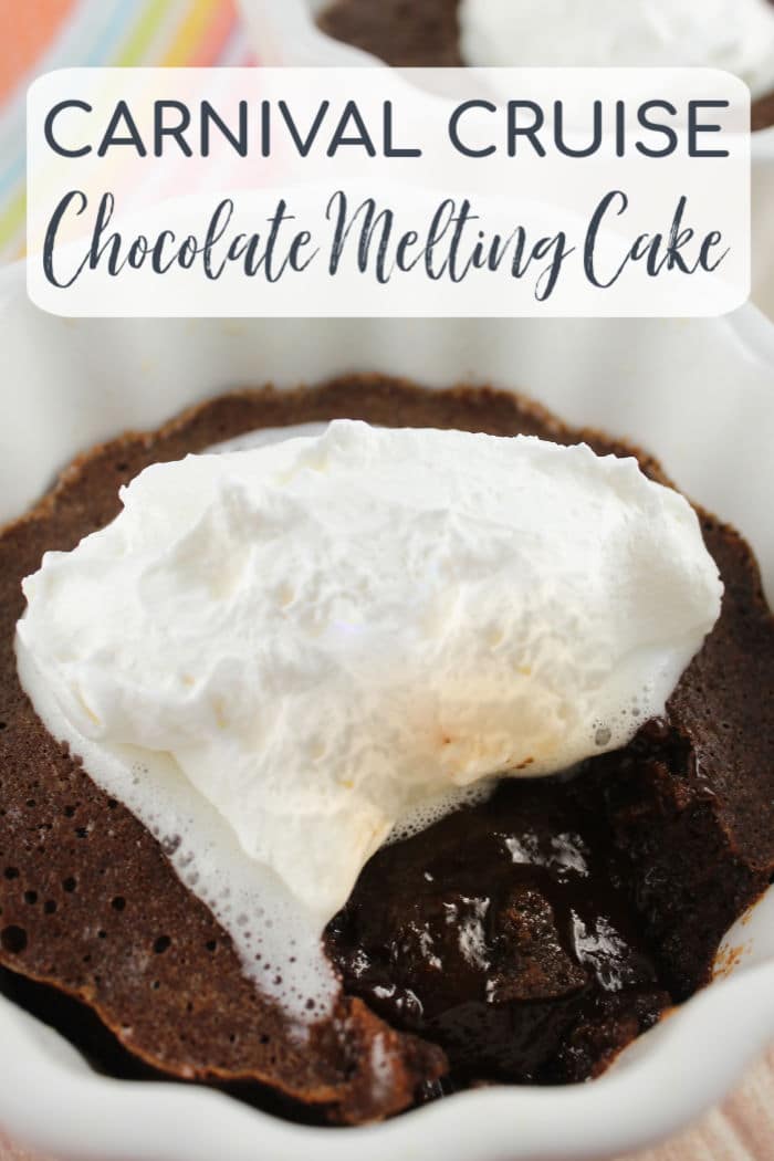Carnival Cruises are known for their Chocolate Melting Cake and now you can make it at home – and it’s so easy!!!!! The cake is light and the inside is rich and decadent perfection!
 via @foodhussy