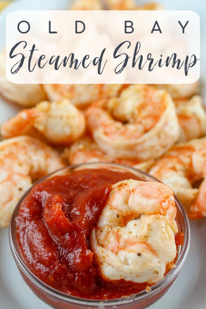 Old Bay seasoning is a favorite and this Old Bay steamed shrimp recipe is ready in FIVE MINUTES!!! It’s light and flavorful – great to serve with salad and garlic bread!
 via @foodhussy