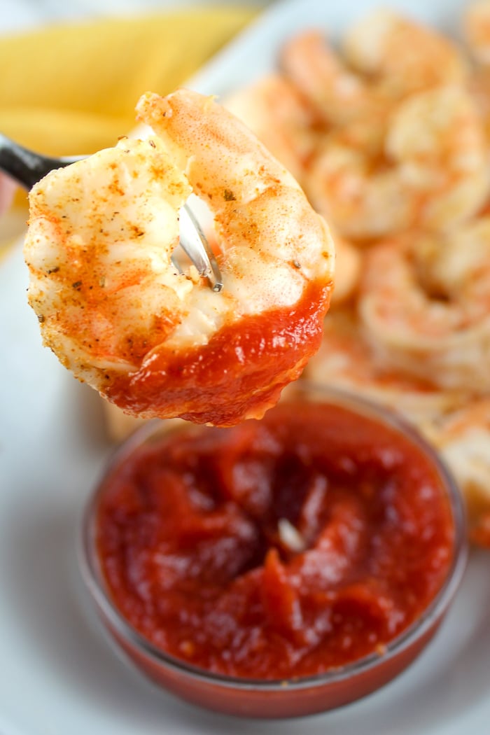 Old Bay seasoning is a favorite and this Old Bay steamed shrimp recipe is ready in FIVE MINUTES!!! It’s light and flavorful – great to serve with salad and garlic bread!
 via @foodhussy