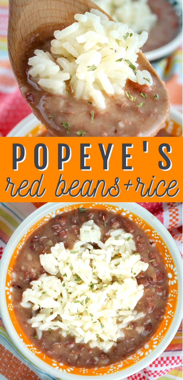 Popeye’s Red Beans & Rice is one of my favorite take-out side dishes and making it at home is SO SIMPLE!!!! Creamy red beans with a slightly smoky flavor topped with fluffy white rice – the perfect side!
 via @foodhussy