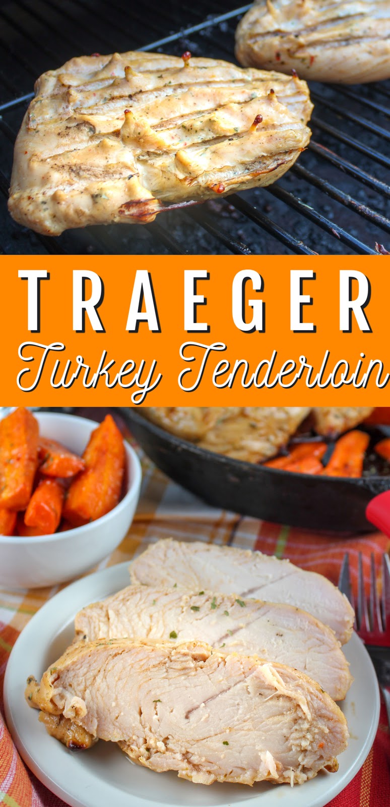 My Traeger Grill is amazing and I made the most delicious turkey tenderloin on it this week. It’s juicy and delicious and the leftovers are great in lots of recipes!
 via @foodhussy