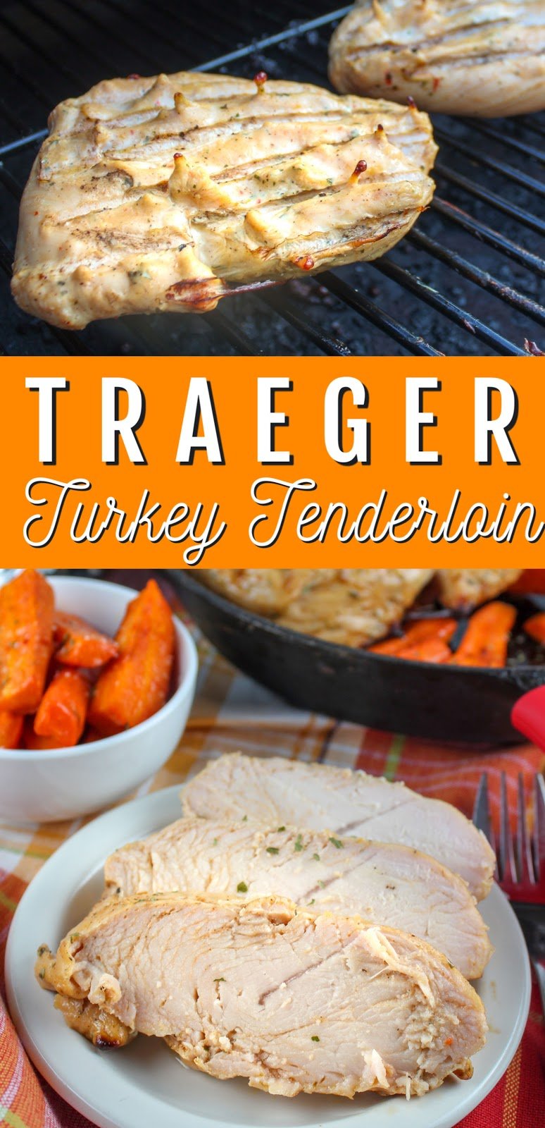 My Traeger Grill is amazing and I made the most delicious turkey tenderloin on it this week. It’s juicy and delicious and the leftovers are great in lots of recipes!
 via @foodhussy