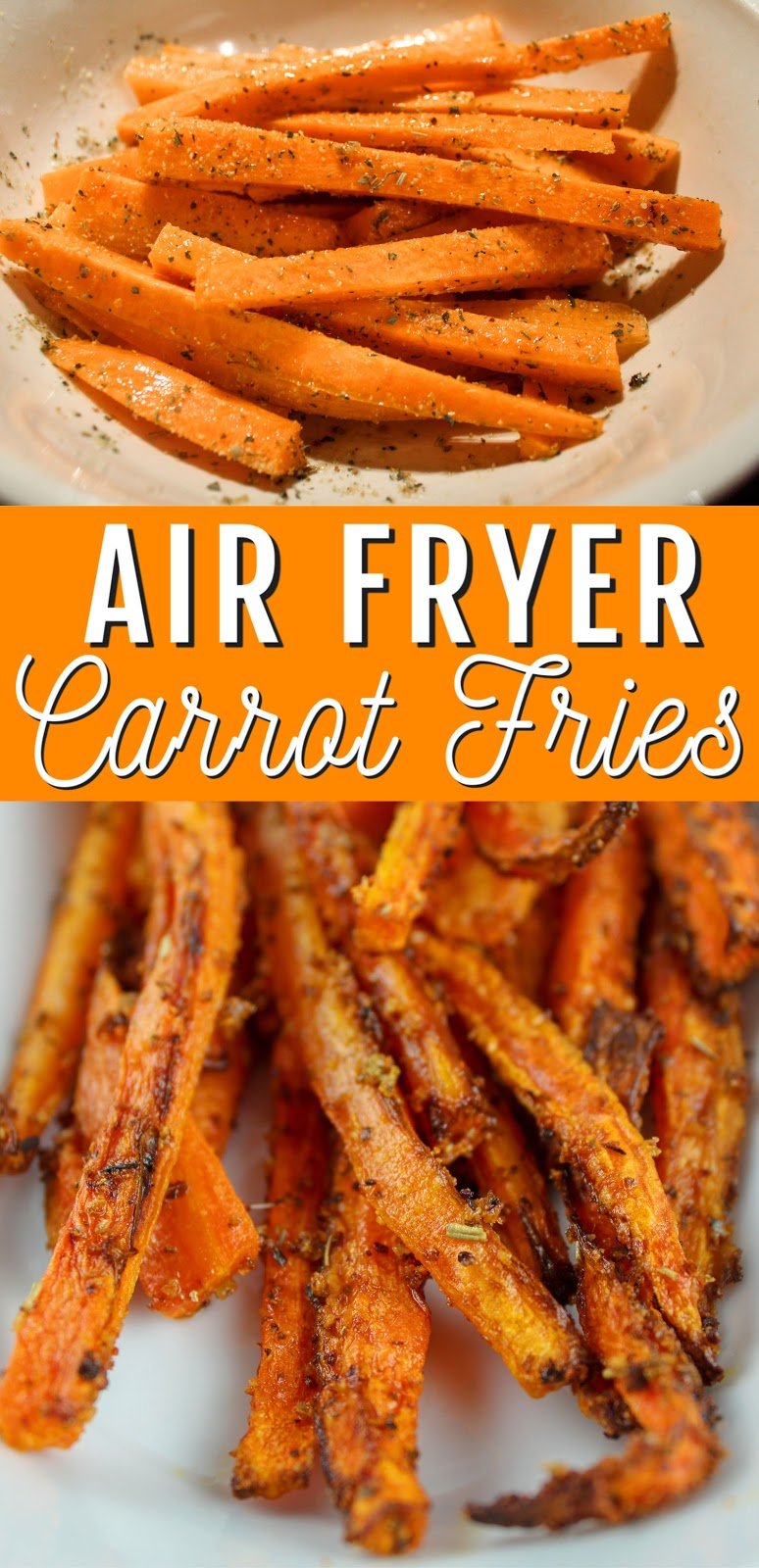 Roasted carrots are great – but they take time – UNLESS you’re making them in your air fryer! These air fryer carrot fries are a tasty and quick side dish for any meal!
 via @foodhussy