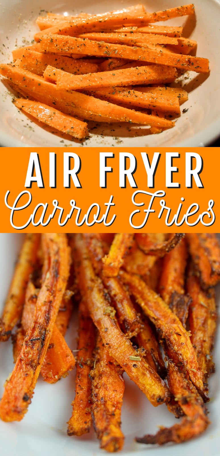 Roasted carrots are great – but they take time – UNLESS you’re making them in your air fryer! These air fryer carrot fries are a tasty and quick side dish for any meal!
 via @foodhussy