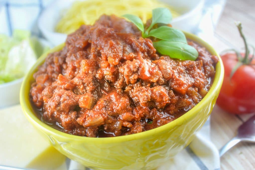 Copycat Olive Garden Spaghetti Meat Sauce