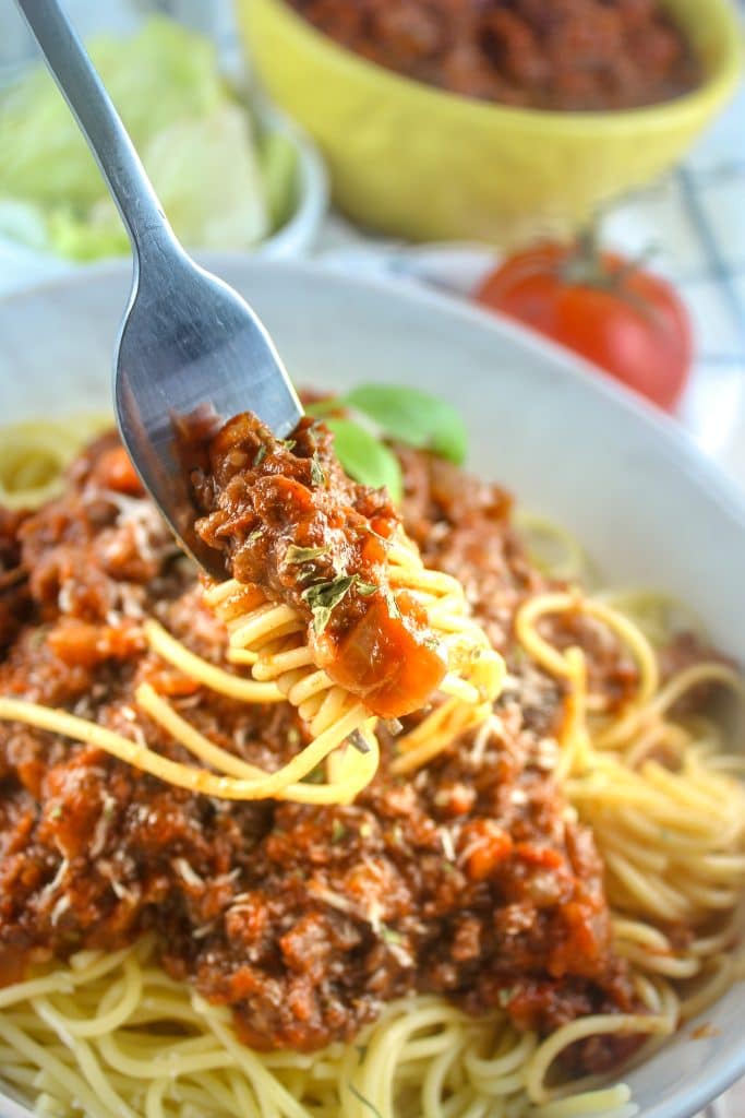 Copycat Olive Garden Spaghetti Meat Sauce