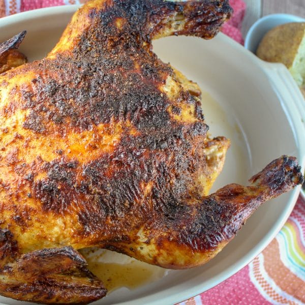 Marinated Whole Chicken in Air Fryer - The Food Hussy