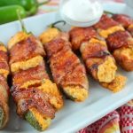 Air Fryer Bacon Wrapped Taco Stuffed Jalapenos