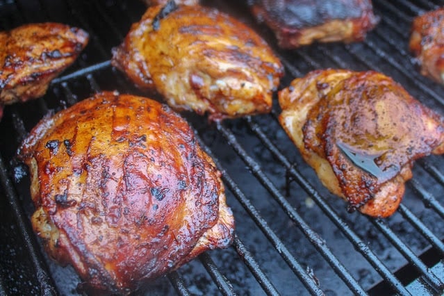 Traeger Grilled Chicken Thighs